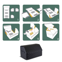 Organizador de maletero Alfa Cars ECO M 30×30×50 cm – rombo negro