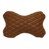 Cojín para reposacabezas de coche de alcántara Alfa Cars 27×16 cm marrón