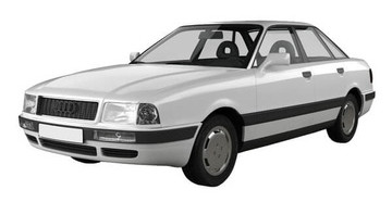 Alfombrillas de coche Audi 80 B4 (1991-1995)
