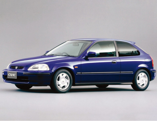 Alfombrillas de coche Honda Civic (1995-2000)