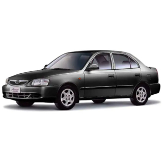 Alfombrillas de coche Hyundai Accent LC (2000-2005)