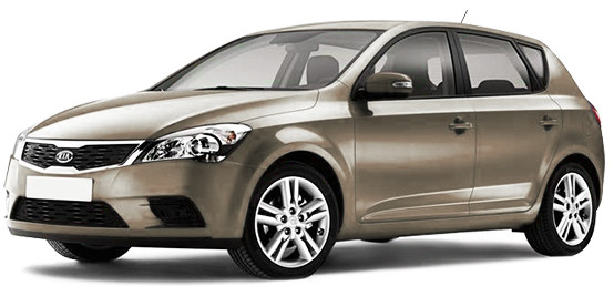 Alfombrillas de coche Kia Ceed (2009-2012)