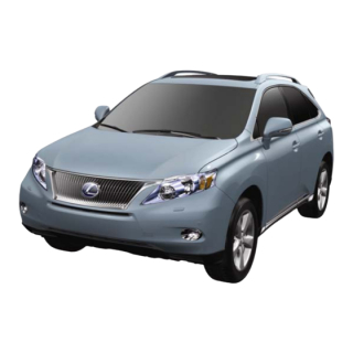 Alfombrillas de coche Lexus RX 450h (2009-2012)