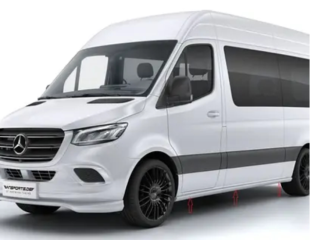 Alfombrillas de coche Mercedes-Benz W907-910 Sprinter (2018-…)