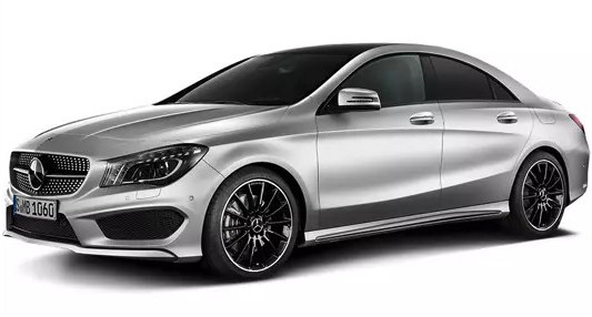 Alfombrillas de coche Mercedes-Benz C117 (CLA 250) CLA-Class (2013-2019)