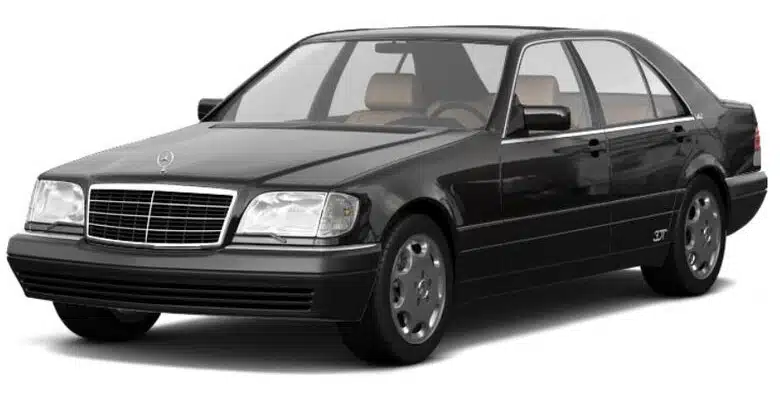 Alfombrillas de coche Mercedes-Benz W140 S-Class (1991-1998)