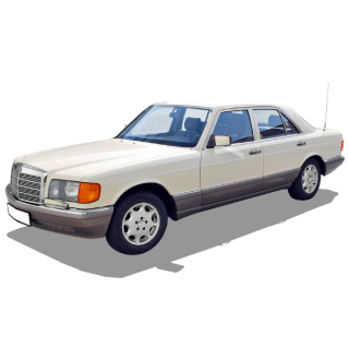 Alfombrillas de coche Mercedes-Benz W126 S-Class (1979-1991)