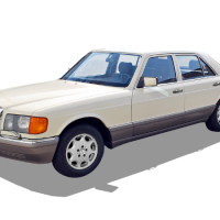 Alfombrillas de coche Mercedes-Benz W126 S-Class (1979-1991)