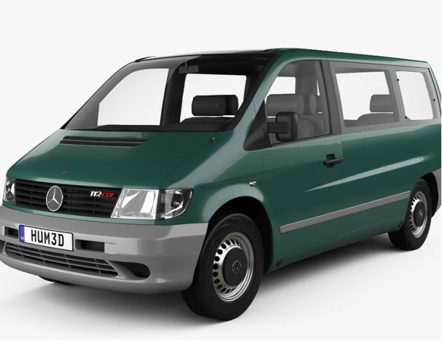 Alfombrillas de coche Mercedes-Benz W638 V-Class Vito (1996-2003)