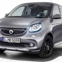 Alfombrillas de coche Mercedes-Benz SMART Forfour (2014-…)