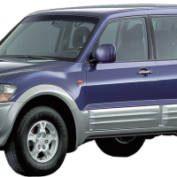 Alfombrillas de coche Mitsubishi Pajero Wagon (1999-2006)