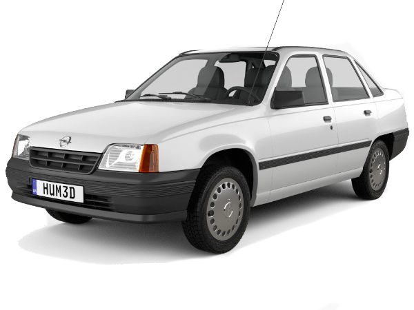 Alfombrillas de coche Opel Kadett E (1985-1989)