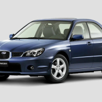 Alfombrillas de coche Subaru Impreza GD (2000-2007)