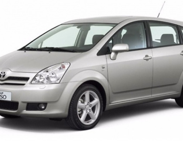 Alfombrillas de coche Toyota Corolla Verso (Spacio) E120 (2001-2007)