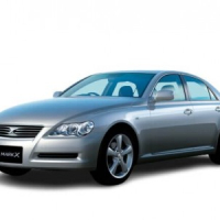 Alfombrillas de coche Toyota Mark Х (120 кузов) (2004-2009)