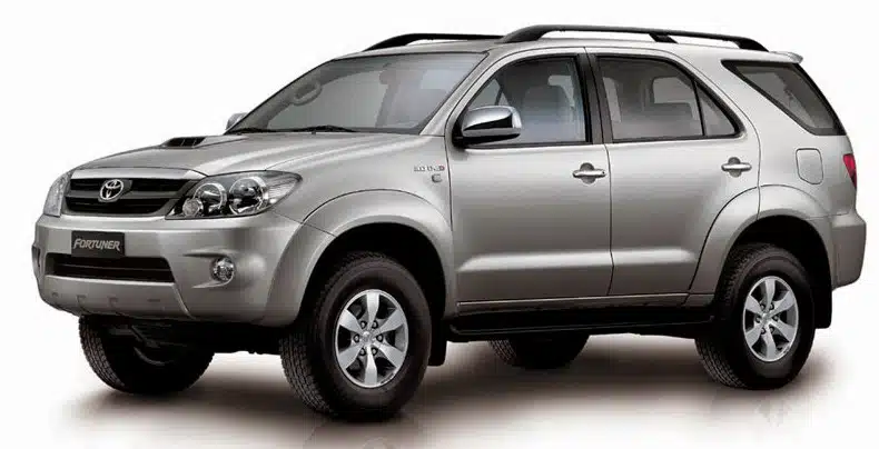 Alfombrillas de coche Toyota Fortuner (2004-2015)