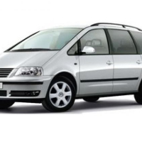 Alfombrillas de coche Volkswagen Sharan (2000-2004)