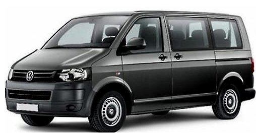 Alfombrillas de coche Volkswagen T5 Multivan Caravelle (2010-2015)